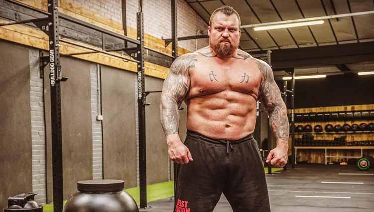 Eddie Hall, manusia terkuat di bumi. - INDOSPORT