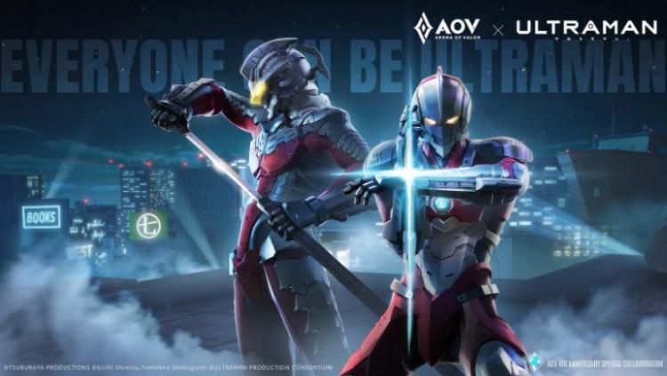 Game eSports Arena of Valor (AOV) mengumumkan kolaborasi luar biasa dengan serial Ultraman Netflix.