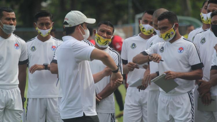 PSSI bekerja sama dengan Kementerian Pemuda dan Olahraga (Kemenpora) menggelar kursus pelatih C PSSI.