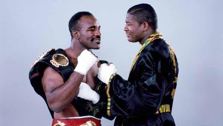 Evander Holyfield vs Ridick Bowe.