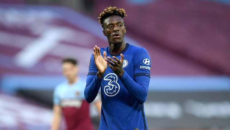 Tammy Abraham, pemain Chelsea. Copyright: Twitter@SW6Daily