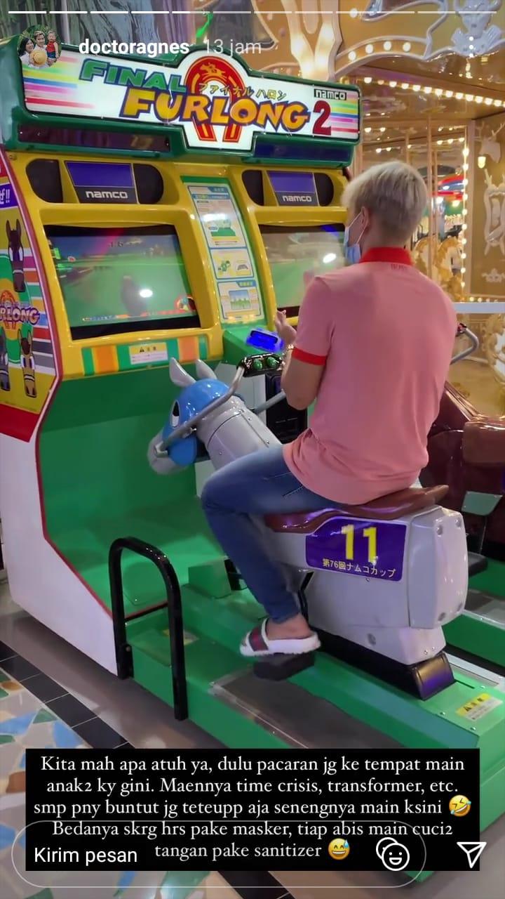Istri Marcus Gideon, Agnes Amelinda Mulyadi beberkan tempat kencan favorit Copyright: instagram,com/doctoragnes