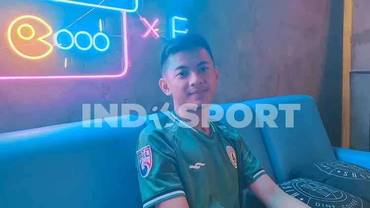Rizky Faidan, pemain PSS Sleman di Indonesian Football e-League (IFeL). - INDOSPORT