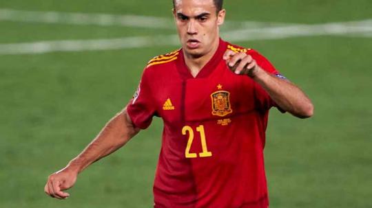 Sergio Reguilon, pemain Timnas Spanyol.