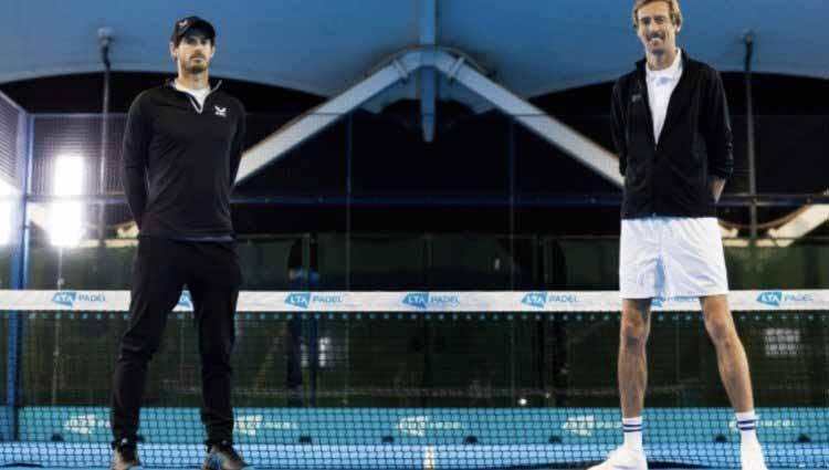 Andy Murray dan Peter Crouch. - INDOSPORT