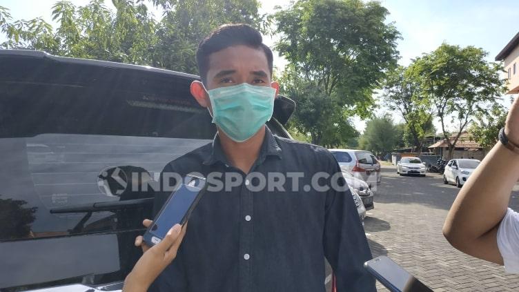 Palang pintu Timnas Indonesia U-19, Rizky Ridho, memiliki ciri khas dibandingkan rekan-rekan setimnya. - INDOSPORT