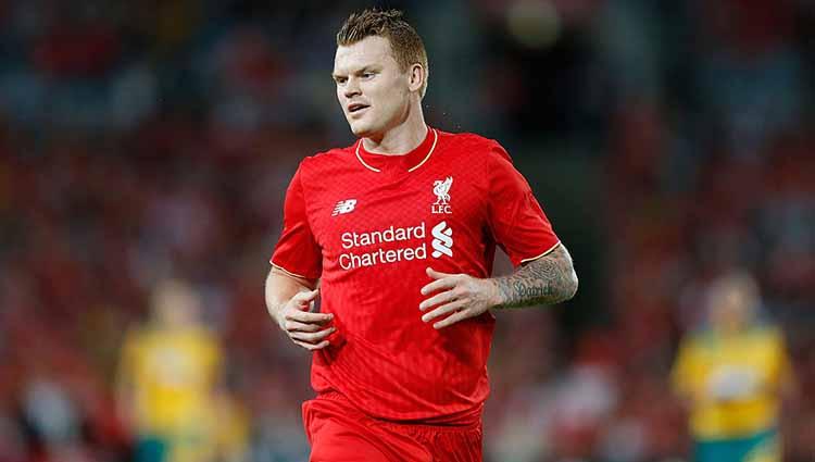 John Arne Riise saat masih berseragam Liverpool.