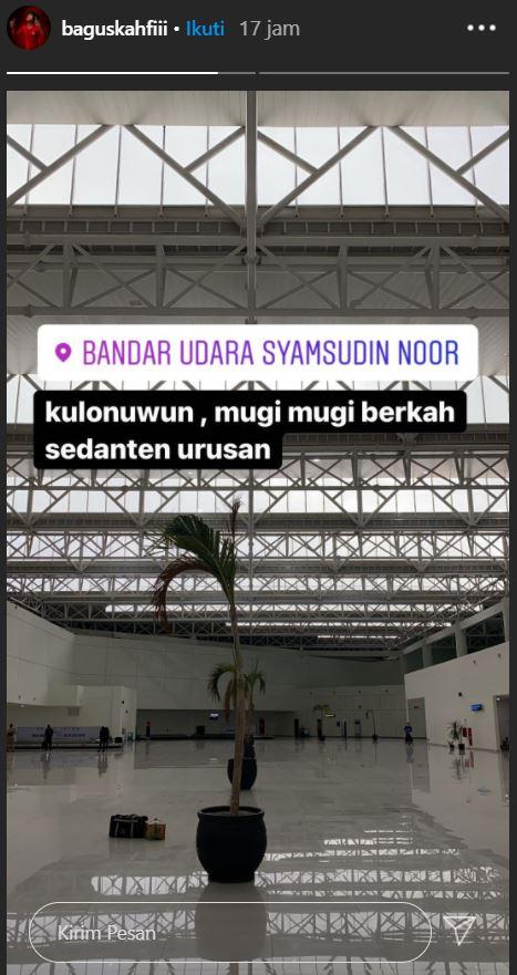 Bagus Kahfi menyambangi Barito Putera. Copyright: Instagram/Bagus Kahfi