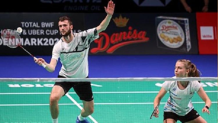 Ganda campuran Skotlandia Adam Hall, ngegas usai diancam mati pascatanding di Thailand Open 2023 diancam mati usai bertanding di Thailand Open. - INDOSPORT