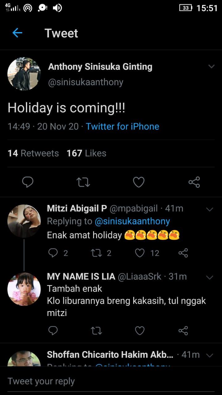 Bahas Soal Liburan, Anthony Ginting Bikin Pacar Iri Copyright: Twitter Anthony Sinisuka Ginting