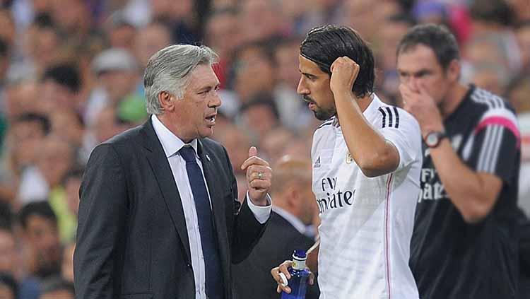 Sami Khedira dan Ancelotti