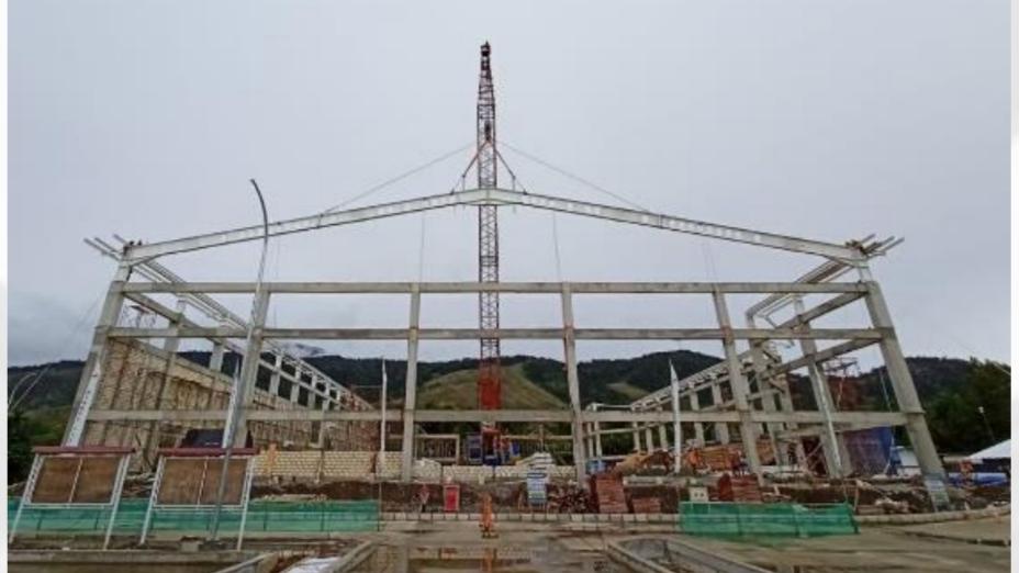 Bangunan Venue Sepatu Roda PON XX Papua