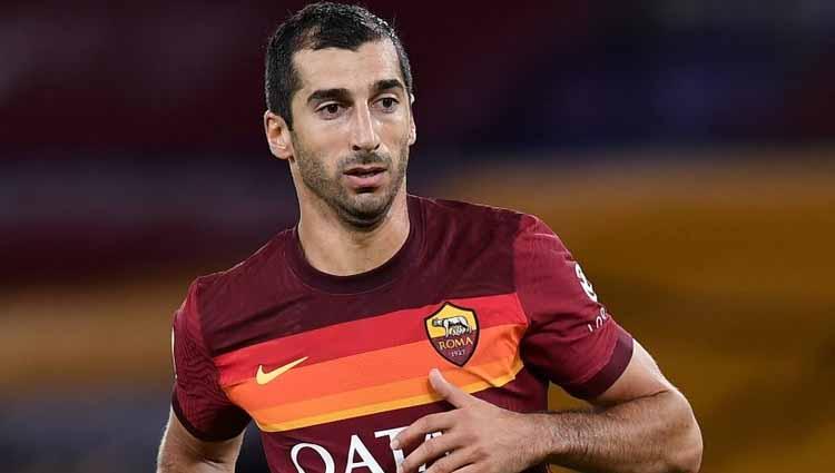 Henrikh Mkhitaryan, pemain AS Roma. Copyright: Twitter@HenrikhMkh