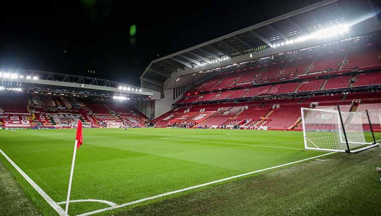 Stadion Anfield. - INDOSPORT