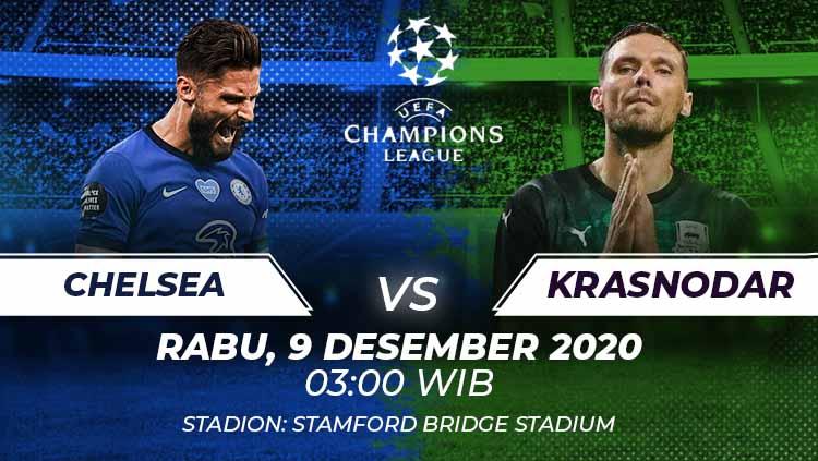 Link streaming Chelsea vs Krasnodar.