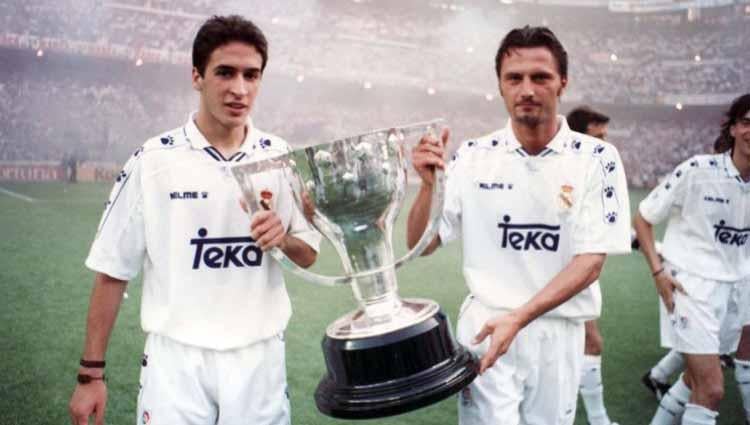 Real Madrid di Piala UEFA 1994-95. Copyright: Twitter