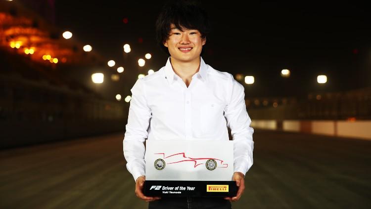 Yuki Tsunoda, pembalap AlphaTauri.