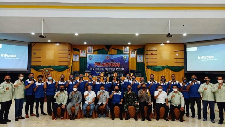 Pengurus PBSI Pangkep Periode 2020-2024.