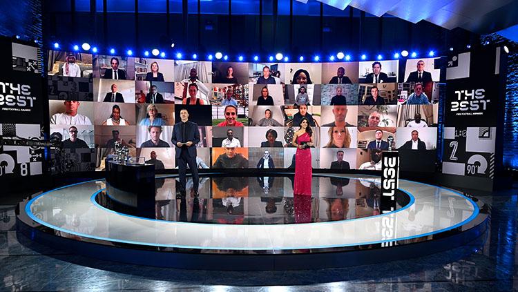 Seremoni FIFA Football Awards 2020.