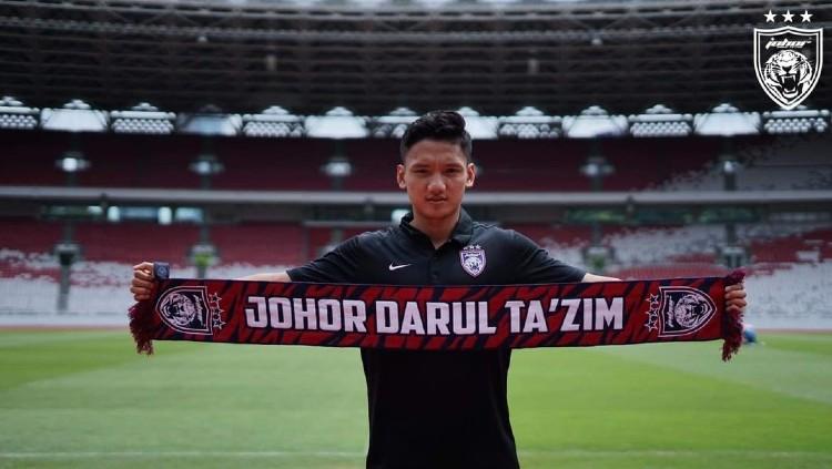 Syahrian Abimanyu resmi ke Johor Darul Ta'zim.