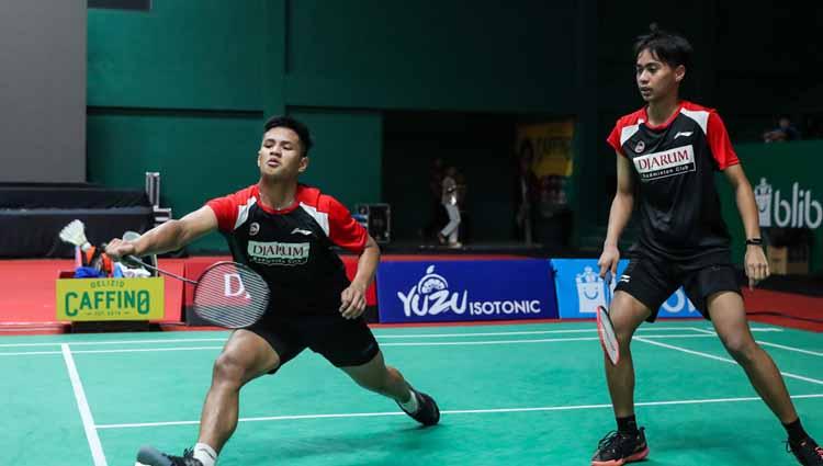 Herry Iman Pierngadi buka suara terkait pasangan Muhammad Rayhan Nur Fadillah/Rahmat Hidayat di Thailand Masters 2023. - INDOSPORT