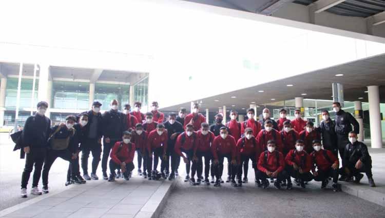 Rombongan Timnas U-19 telah sampai di Spanyol.