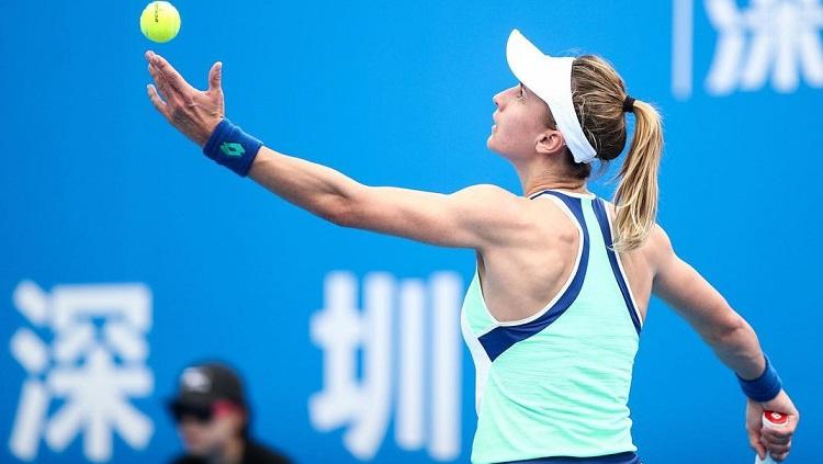 Petenis Ukraina, Lesia Tsurenko. - INDOSPORT