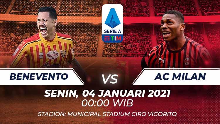 Benevento vs Ac Milan. - INDOSPORT