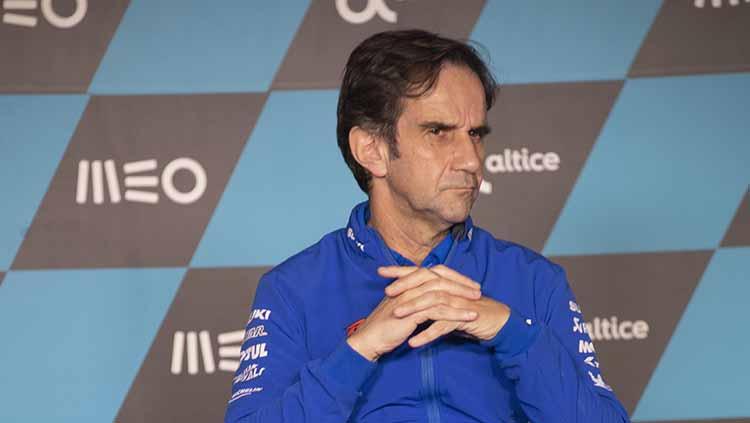 Manajer Tim Suzuki Ecstar, Davide Brivio. - INDOSPORT