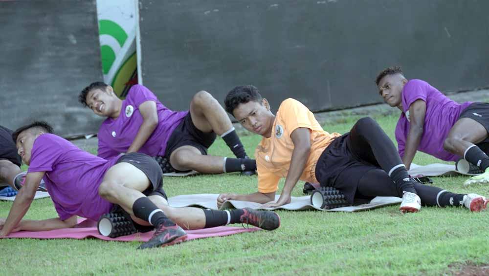 Latihan Timnas Indonesia U-16 saat menggelar TC di Yogyakarta beberapa waktu lalu. - INDOSPORT