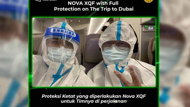 Tim Nova XQF berangkat ke Dubai. - INDOSPORT