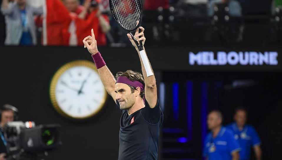 Petenis Swiss, Roger Federer. - INDOSPORT