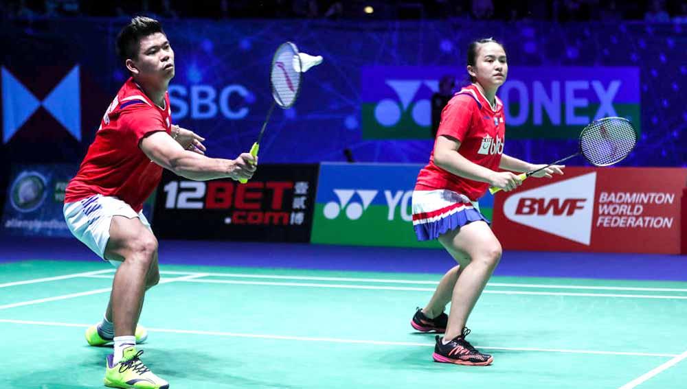Praveen Jordan/Melati Daeva Oktavianti (Indonesia) di Thailand Open 2021.