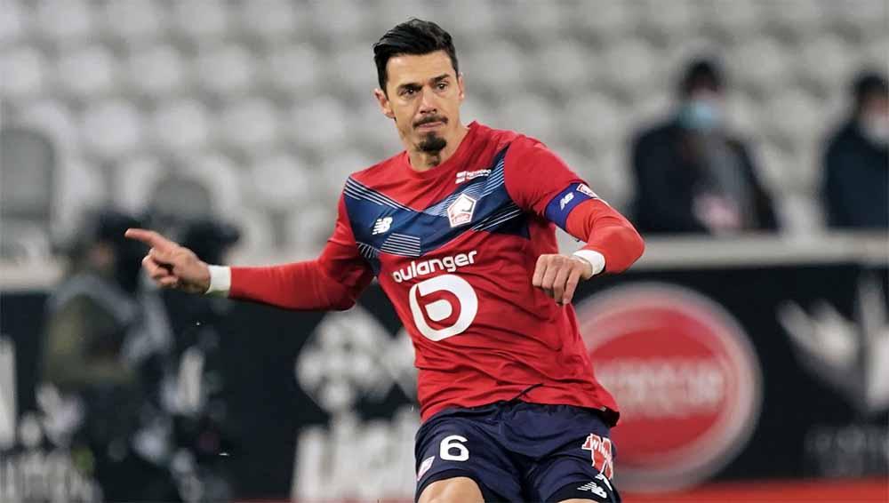 Jose Fonte, pemain Lille OSC yang jadi mentor bek tengah idaman tim papan atas Inggris seperti Liverpool, Arsenal, dan Tottenham Hotspur.