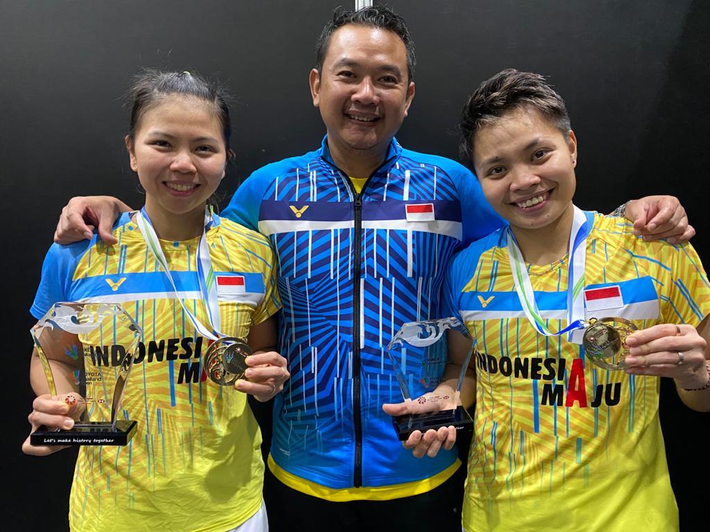 Greysia Polii/Apriyani Rahayu, Juara YONEX Thailand Open 2021.