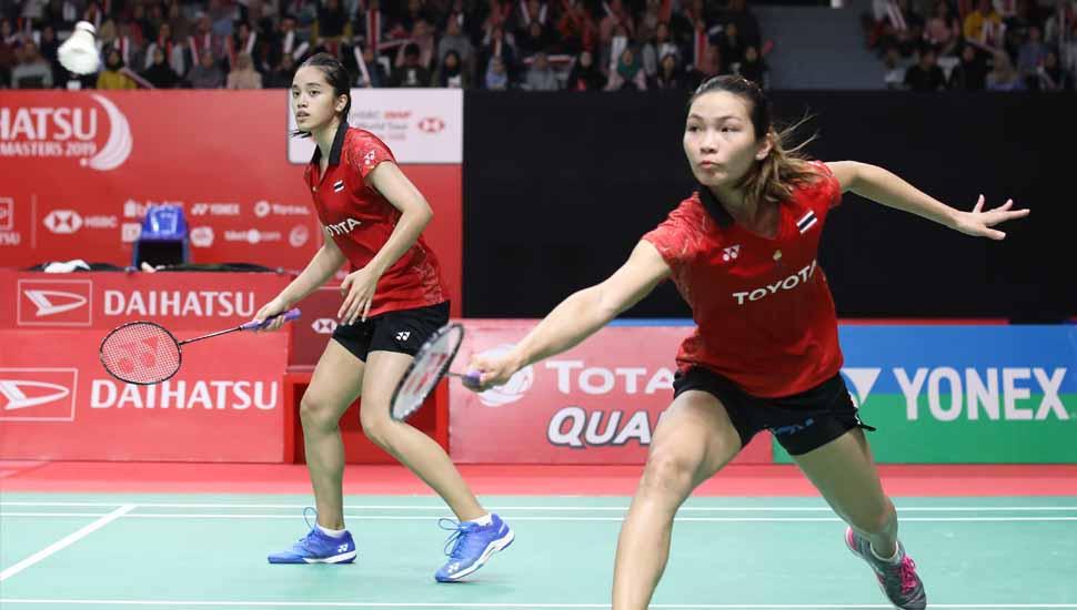 Pebulutangkis Ganda Putri Thailand, Jongkolphan Kititharakul/Rawinda Prajongjai.