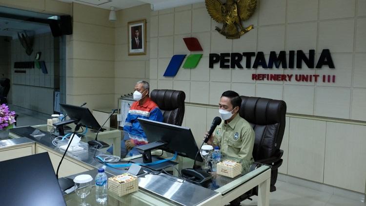 Presiden PS Palembang, Ratu Dewa, menggelar audiensi ke PT Pertamina.