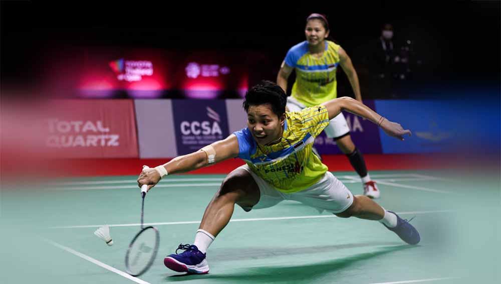 Pasangan ganda putri Indonesia, Greysia Polii/Apriyani Rahayu.