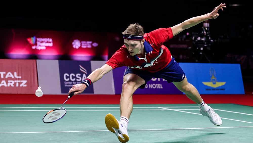 Pebulutangkis tunggal putra Denmark, Viktor Axelsen. Copyright: Shi Tang/Getty Images