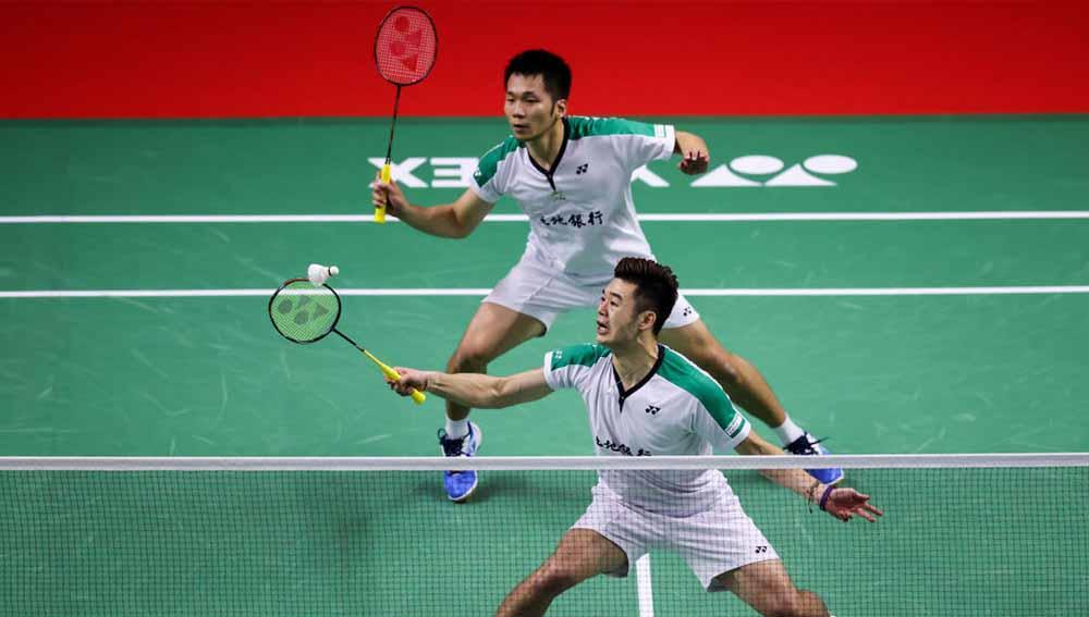 Ganda putra asal Taiwan, Lee Yang/Wang Chi-Lin. - INDOSPORT
