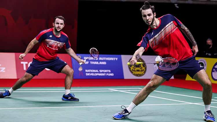 Drama kartu merah Ben Lane bikin heboh Syed Modi India International 2023. Foto: Shi Tang/Getty.