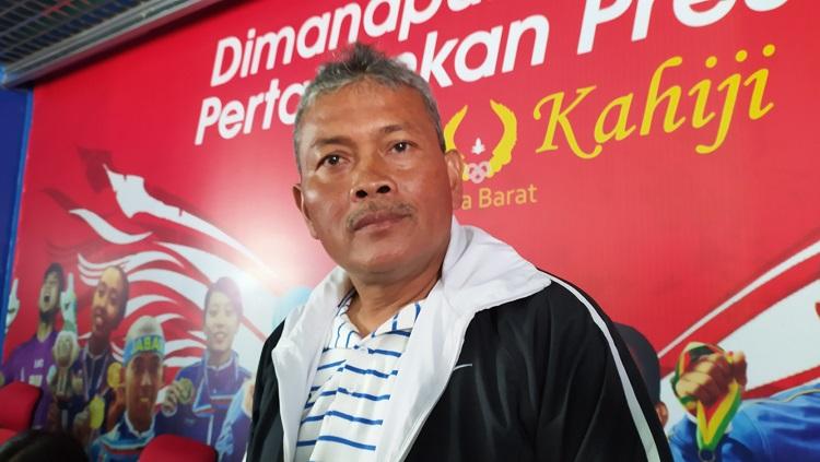 Pelatih tim sepak bola putri Jawa Barat untuk PON XX 2021 Papua, Ronny Remon.