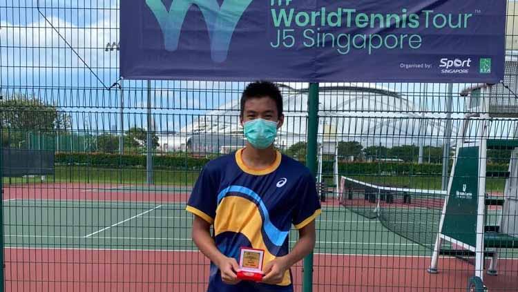 Nathan Anthony Barki, Petenis Muda Indonesia.