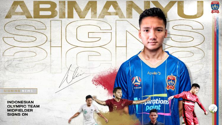 Syahrian Abimanyu Resmi Berseragam Newcastle Jets di Liga Australia