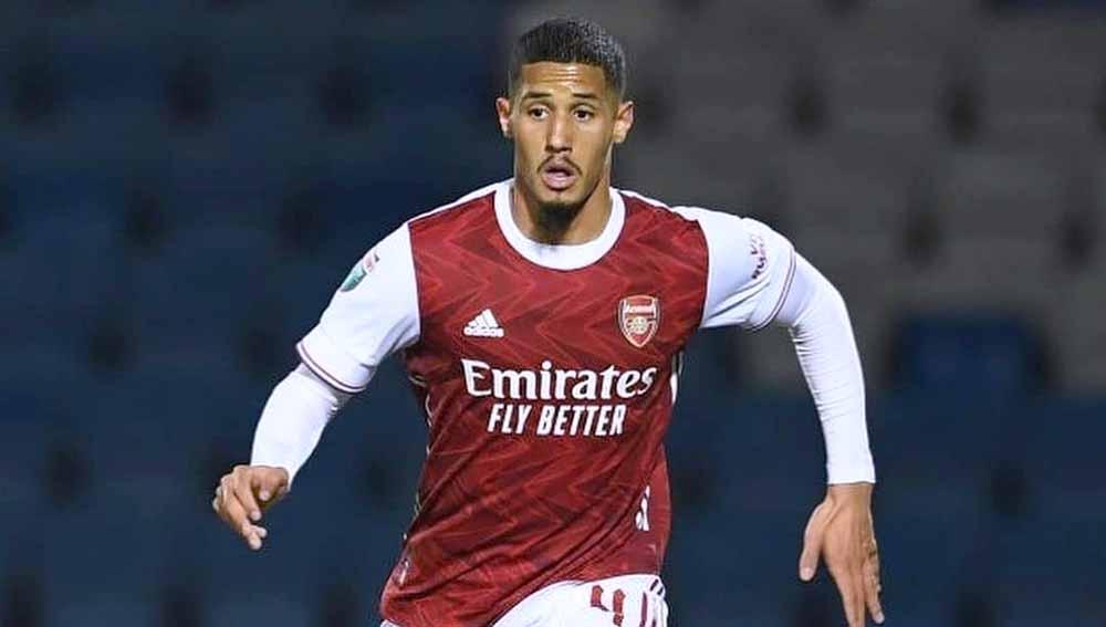 William Saliba, pemain Arsenal. Copyright: Instagram@william.saliba4