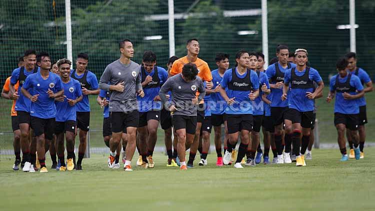 Timnas Indonesia akan segera menggelar TC pada September mendatang sebagai persiapan melawan Taiwan. - INDOSPORT