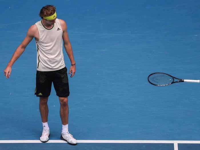 Petenis asal Jerman, Alexander Zverev. Copyright: foxsports/afp