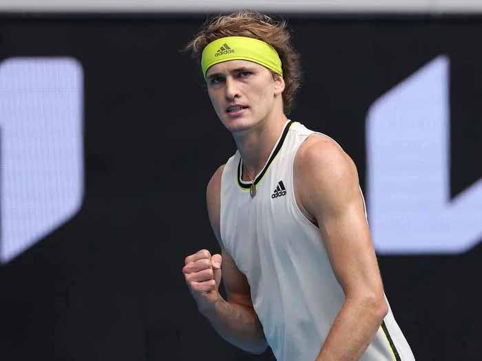 Petenis asal Jerman, Alexander Zverev. Copyright: foxsports/afp