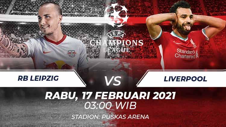 Prediksi Pertandingan Liga Champions RB Leipzig vs Liverpool - INDOSPORT
