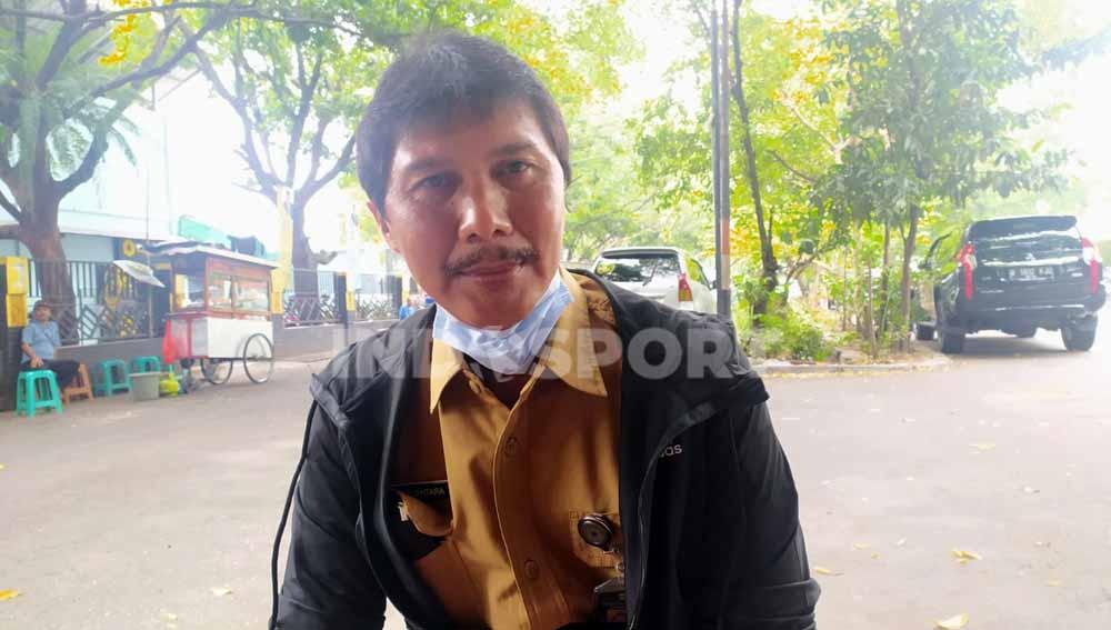 Pelatih tim sepakbola putra Jawa Barat untuk PON XX Papua, Yudiantara, saat ditemui redaksi berita olahraga Indopsort, Senin (15/02/2021).
